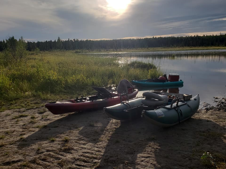 Alaska lake fun