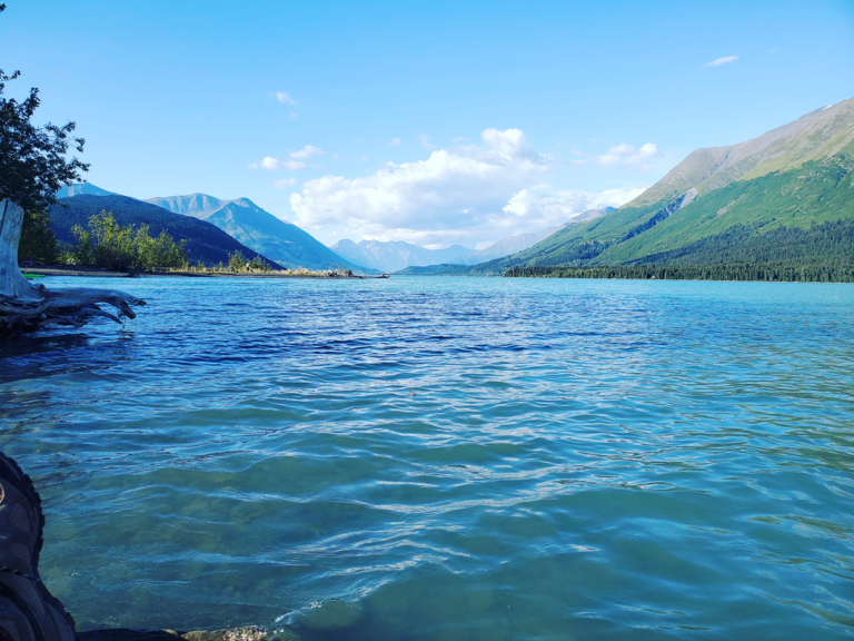 Alaska lake fun