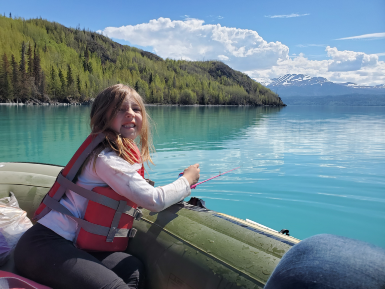 Alaska lake fun