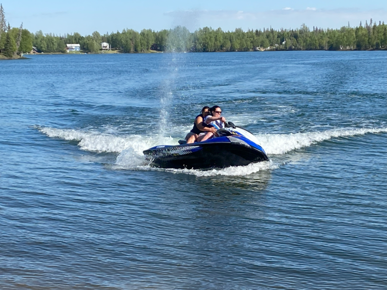 Alaska lake fun