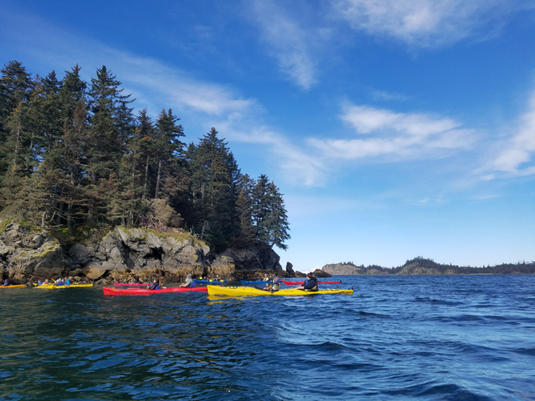 sea kayaking