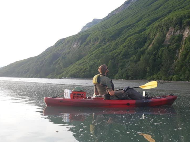 sea kayaking