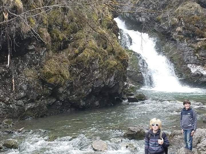 Alaska waterfalls