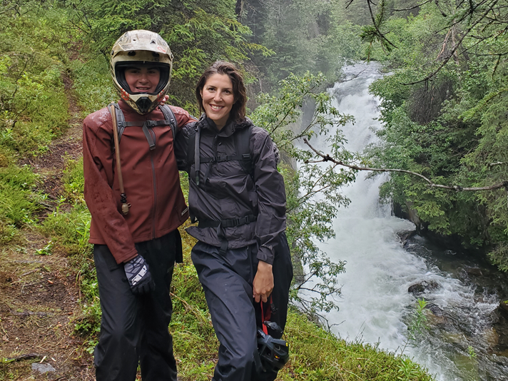 Alaska waterfalls