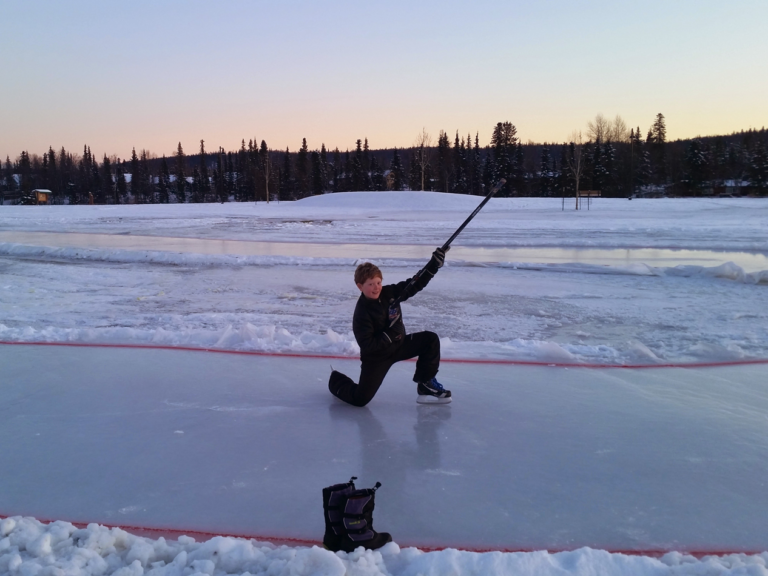 ice skating